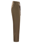 Max Mara Gatti Cashmere Drawstring Trousers