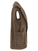 Maxmara Bormida1234 Alpaca And Wool Teddy Waistcoat
