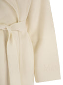 Max Mara Rea Viscose And Wool Dressing Gown Coat