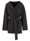 Max Mara Rea Viscose And Wool Dressing Gown Coat