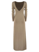 Vestido Slim de Max Mara Bracco Viscose y Lurex