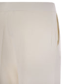 Max Mara Arno Viscose And Wool Trousers