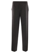 Max Mara Arno Viscose And Wool Trousers