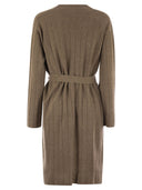Max Mara Giusto Long Cardigan In Cashmere Yarn