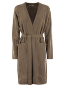 Max Mara Giusto Long Cardigan In Cashmere Yarn