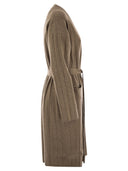 Max Mara Giusto Long Cardigan In Cashmere Yarn