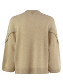 Max Mara Ampex Wool And Cashmere Over Sweater