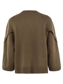 Max Mara Ampex Wool And Cashmere Over Sweater