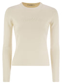 Max Mara Ticino Viscose And Wool Yarn Sweater