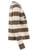 Sweter wełniany Max Mara Viterbo z haftem