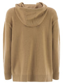 Maxmara Liana Wool And Cashmere Hooded Sweatshirt