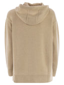 Bluza z kapturem Maxmara Liana z wełny i kaszmiru