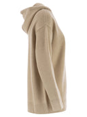 Bluza z kapturem Maxmara Liana z wełny i kaszmiru