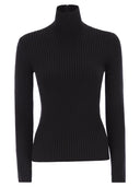 Maxmara Aral1234 Ribbed Wool And Cashmere Turtleneck Jumper
