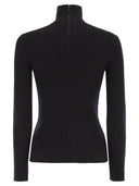 Maxmara Aral1234 Ribbed Wool And Cashmere Turtleneck Jumper