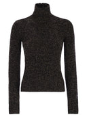 Maxmara Azulene1234 Wool And Cashmere Mouliné Turtleneck Jumper
