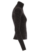 Maxmara Azulene1234 Wool And Cashmere Mouliné Turtleneck Jumper