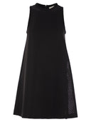 Max Mara Didone Technical Mesh Flare Dress