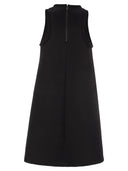 Max Mara Didone Technical Mesh Flare Dress