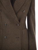 Blazer Maxmara Zulma in jersey di misto lana a fantasia