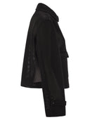 Max Mara Strenna Technical Mesh Boxy Jacket