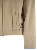 Max Mara Argenta Cropped Silk And Cotton Sweatshirt