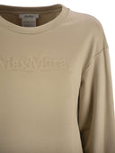 Max Mara Berma Seda y sudadera de algodón