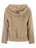 Maxmara Omelia Cotton Hooded Sweatshirt