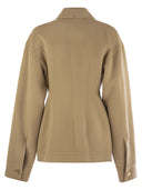 Sportmax Egeo Tight Fitting Wool Caban