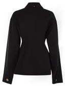Sportmax Egeo Tight Fitting Wool Caban