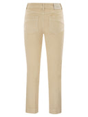 Sportmax Enna denimbukser med mini -flare linje