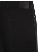 Pantalones de gran tamaño de cintura deportiva siamesa