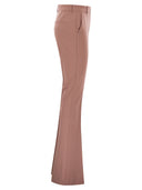 Sportmax Febe Fitted Flared Trousers