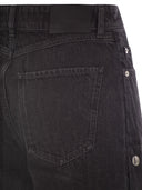 Sportmax Galante Wide Leg Jeans With Buttons