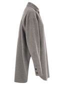 Sportmax Riber Oversiase Shirt w podwójnej tkaninie