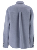 Sportmax Palpiti Oversized Shirt In Pure Wool