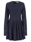 Sportmax Aereo Mini Denim Dress