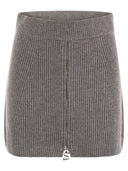 Sportmax Refolo Wool And Cashmere Skirt