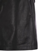 Sportmax Patto Short Leather Skirt