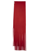 Sportmax Avocado Long Scarf With Fringes