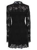 Sportmax Tefrite05 Korte bloemenmacramé -jurk