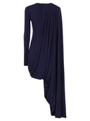 Sportmax Ariete1234 Asymmetrical Dress With Draping