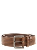 Maxmara Buckle40 Xlong Langer Ledergürtel