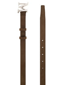 Max Mara McLassic20 S Monogram lederen riem