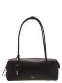 Max Mara Holdallstring Natural Leather Satchel