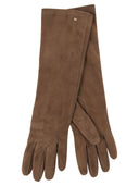 Maxmara Afideesuede Long Suede Nappa Gloves