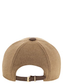Max Mara Fedora Camel Baseball Cap