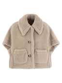 Max Mara Newterzo1 Teddy Hood Made Of Alpaca And Wool