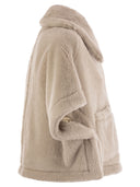 Max Mara Newterzo1 Teddy Hood Made Of Alpaca And Wool
