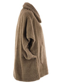 Max Mara Tebe4 Teddy Fabric Cape